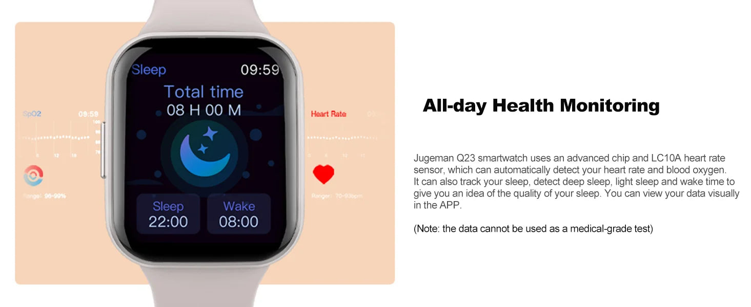 1.69'' Fitness Smartwatch