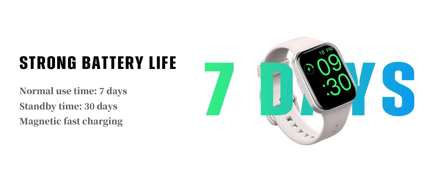 1.69'' Fitness Smartwatch