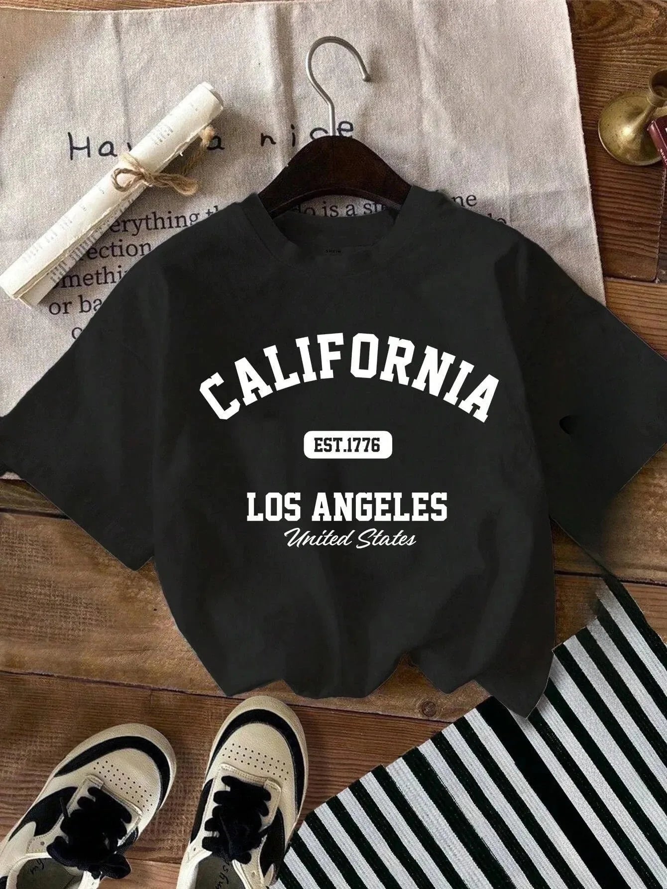 California Vintage O-Neck Tee