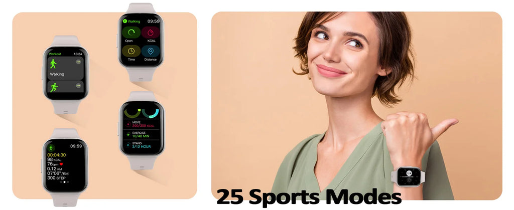 1.69'' Fitness Smartwatch